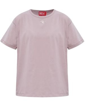 DIESEL T-Normy-Od-S1 T-Shirt - Pink