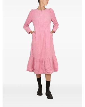 Baum und Pferdgarten Aleema Long-Sleeve Dress - Pink