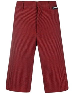 Vetements Houndstooth Tailored Shorts