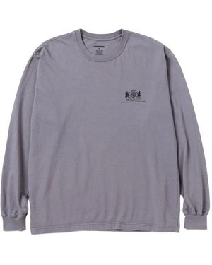 Neighborhood プリント ロングtシャツ - グレー
