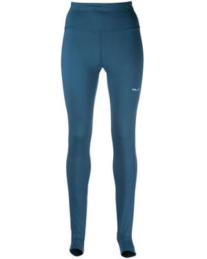 Ralph Lauren High-Waisted Performance Leggings - Blue