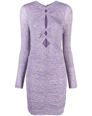 Isabel Marant Jana Mini Dress - Purple