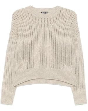 James Perse Maglione Con Cuciture - Neutro