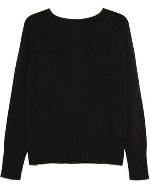 Marella クルーネック セーター - ブラック