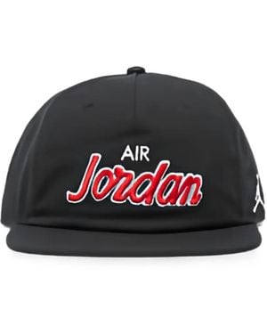 Nike Gorra Con Logo Bordado - Negro