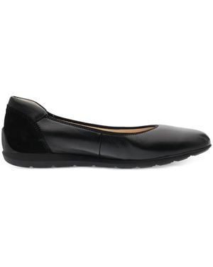 Ara Sardinia Leather Ballet Flats - Black