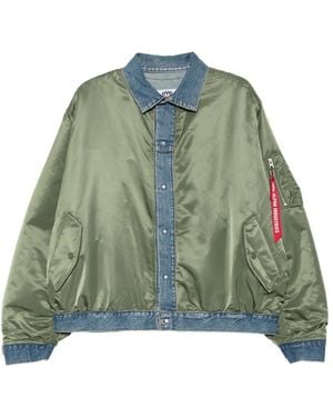 Junya Watanabe X Alpha Industries Veste Bomber Ma-1 - Green