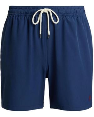 Polo Ralph Lauren Traveler Badeshorts Mit Kordelzug - Blau