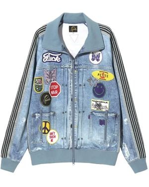 Needles Denim Track Jacket - Blue