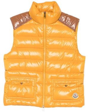 Moncler Frelon Quilted Gilet - Orange
