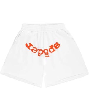 Sp5der Web Shorts - White