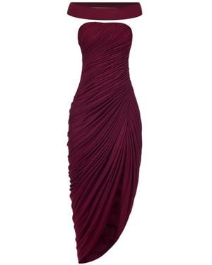 Chats by C.Dam Indira Midi Dress - Purple