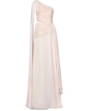 Redemption Drapierte One-Shoulder-Robe - Pink