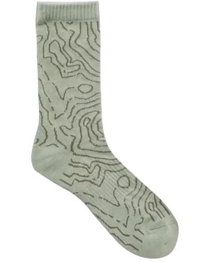 Gramicci Contour Line Socks - Green