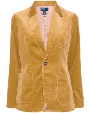 Polo Ralph Lauren Corduroy Blazer - Yellow