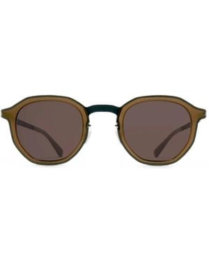 Mykita Lunettes De Soleil Sawyer À Monture Ronde - Gray
