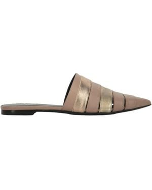 Fabiana Filippi Sabot Mules - Weiß