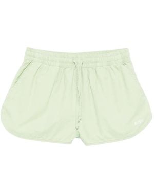 Autry Drawstring-Waistband Shorts - Green