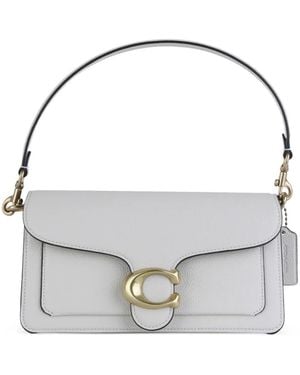 COACH Tabby 26 Logo-Plaque Shoulder Bag - Grey