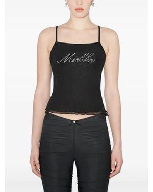 MISBHV Logo-Embellished Tank Top - Black