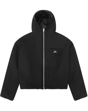 HELIOT EMIL Hooded Jacket - Black