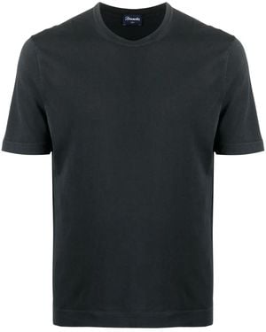 Drumohr Short-Sleeve T-Shirt - Black