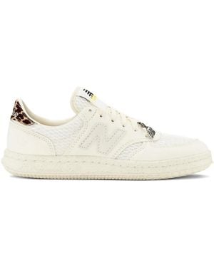 New Balance X T500 Lace-Up Sneakers - White