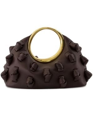 Jacquemus The Small Calino With Knots Mini Bag - Black
