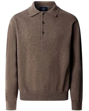 Hackett Maglione Stile Polo - Marrone