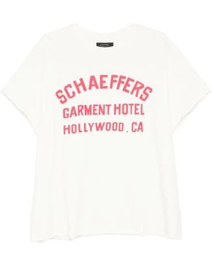 Schaeffer's Garment Hotel Cotton T-Shirt - Pink