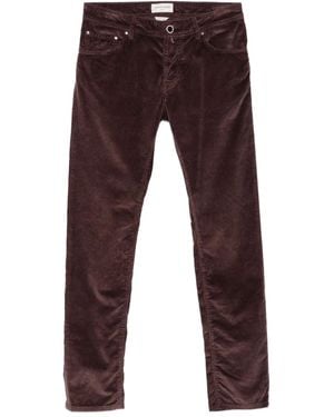Jacob Cohen Corduroy Trousers - Brown