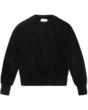 Les Tien Sweater Met Ronde Hals - Zwart