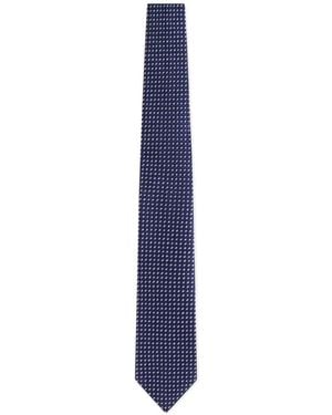 Tom Ford Patterned Tie - Blue