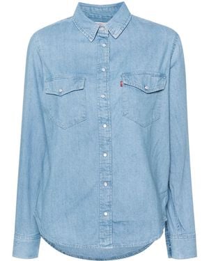 Levi's Cotton Denim Shirt - Blue