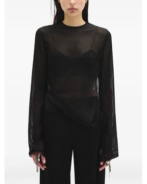 Ann Demeulemeester Benonia ブラウス - ブラック