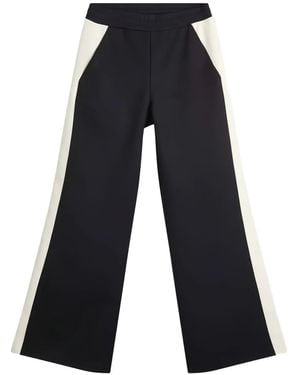 McQueen Jogginghose mit Kontrasteinsätzen - Blau