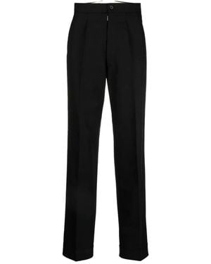 Maison Margiela Straight-Leg Trousers - Black