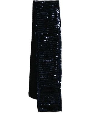 Bode Sequin Spotlight Scarf - Black