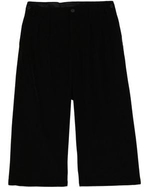 Yohji Yamamoto Ta Tuxedo Hose Mit Nahtfach - Schwarz