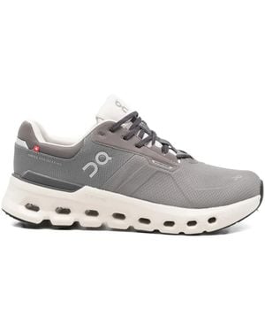 On Shoes Cloudrunner 2 Waterproof Trainers - Grey