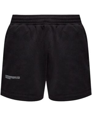 PANGAIA Logo Shorts - Black