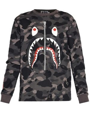 メンズ A Bathing Ape Tシャツ (長袖) | オンラインセールは最大38