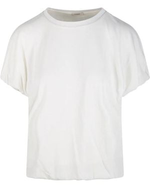 LAMRONS Ballon Sleeve T-Shirt - White