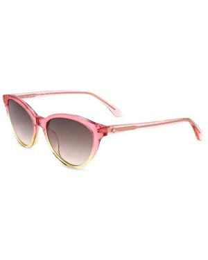 Kate Spade Adeline Round-Frame Sunglasses - Pink
