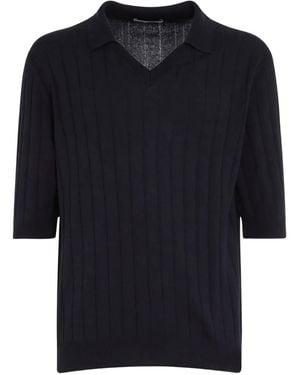 Cruciani T-Shirt A Coste - Blu