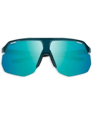 Smith Geometric-Frame Sunglasses - Blue