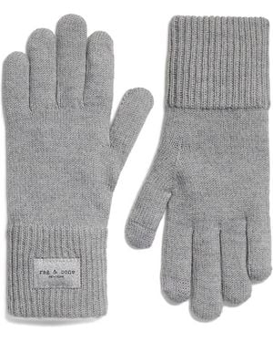 Rag & Bone Blake Gloves - Grey