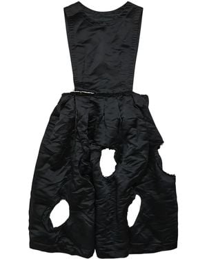 COMME DES GARÇON BLACK Kleid Mit Cut-Outs - Schwarz