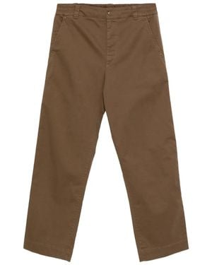 Moncler Elastic-Waistband Pocket Pants - Brown