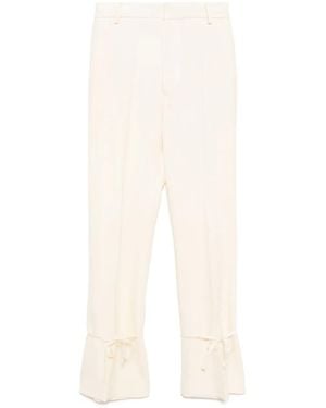 ROKH Pantaloni Svasati Slim - Bianco